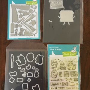 Lawn fawn s’more and camping bundle